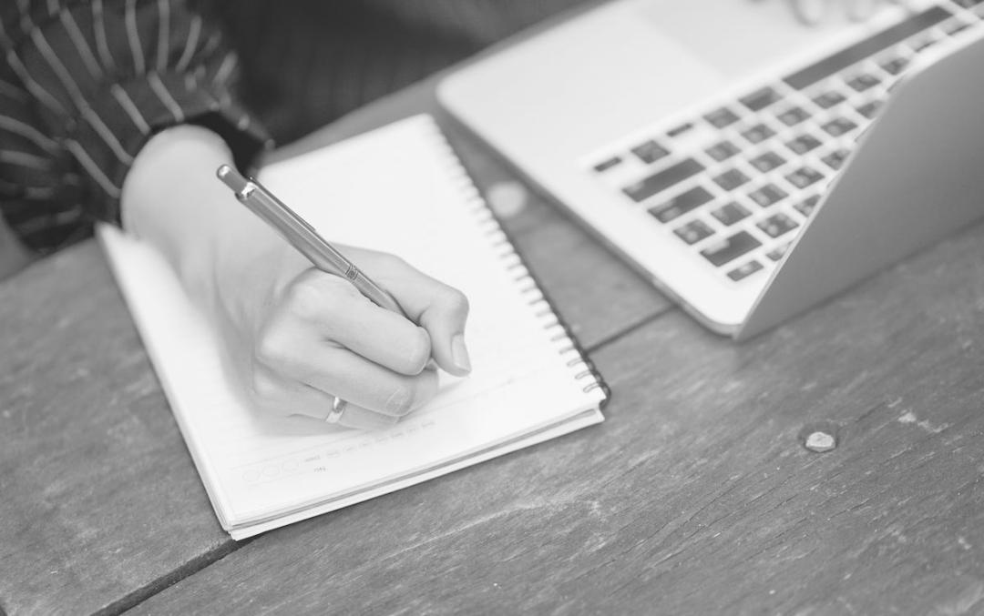 Student working illustration